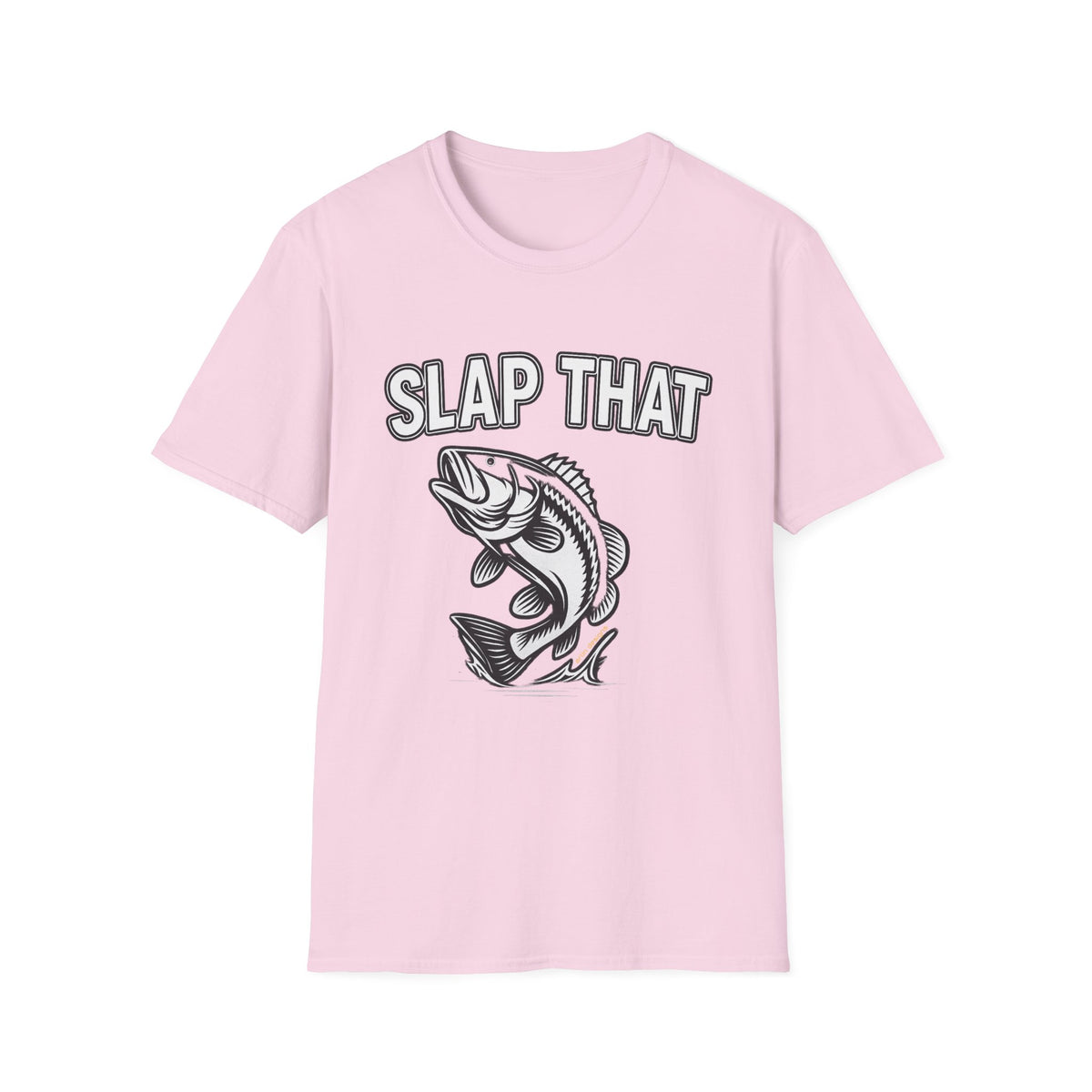 Slap That Bass T-Shirt — Funny Fishing Graphic Tee