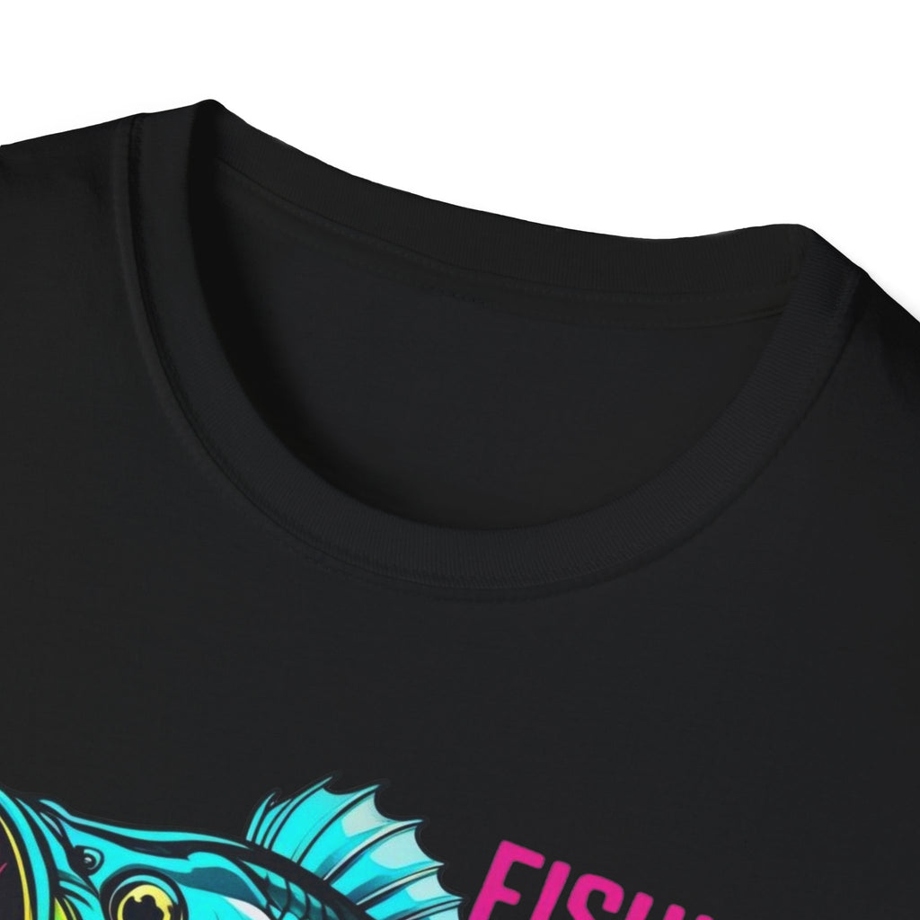 Fishing Is My Jam T-Shirt — Retro Fish & Boombox Graphic Tee