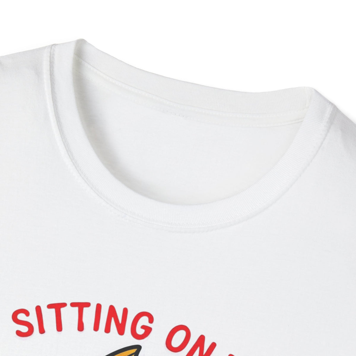 "Just Sitting on the Perch" Fishing T-Shirt — Funny Fish Graphic Tee