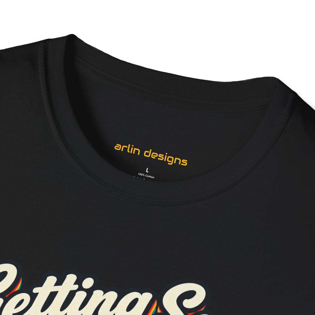 Fishing T-Shirt — "Getting Some BASS Today" Retro Bass Graphic