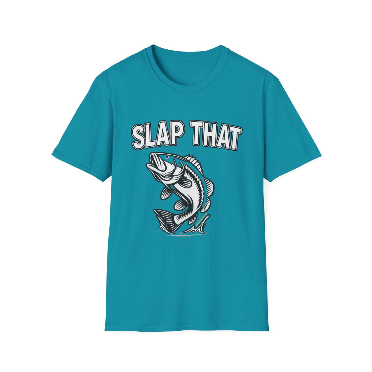 Slap That Bass T-Shirt — Funny Fishing Graphic Tee