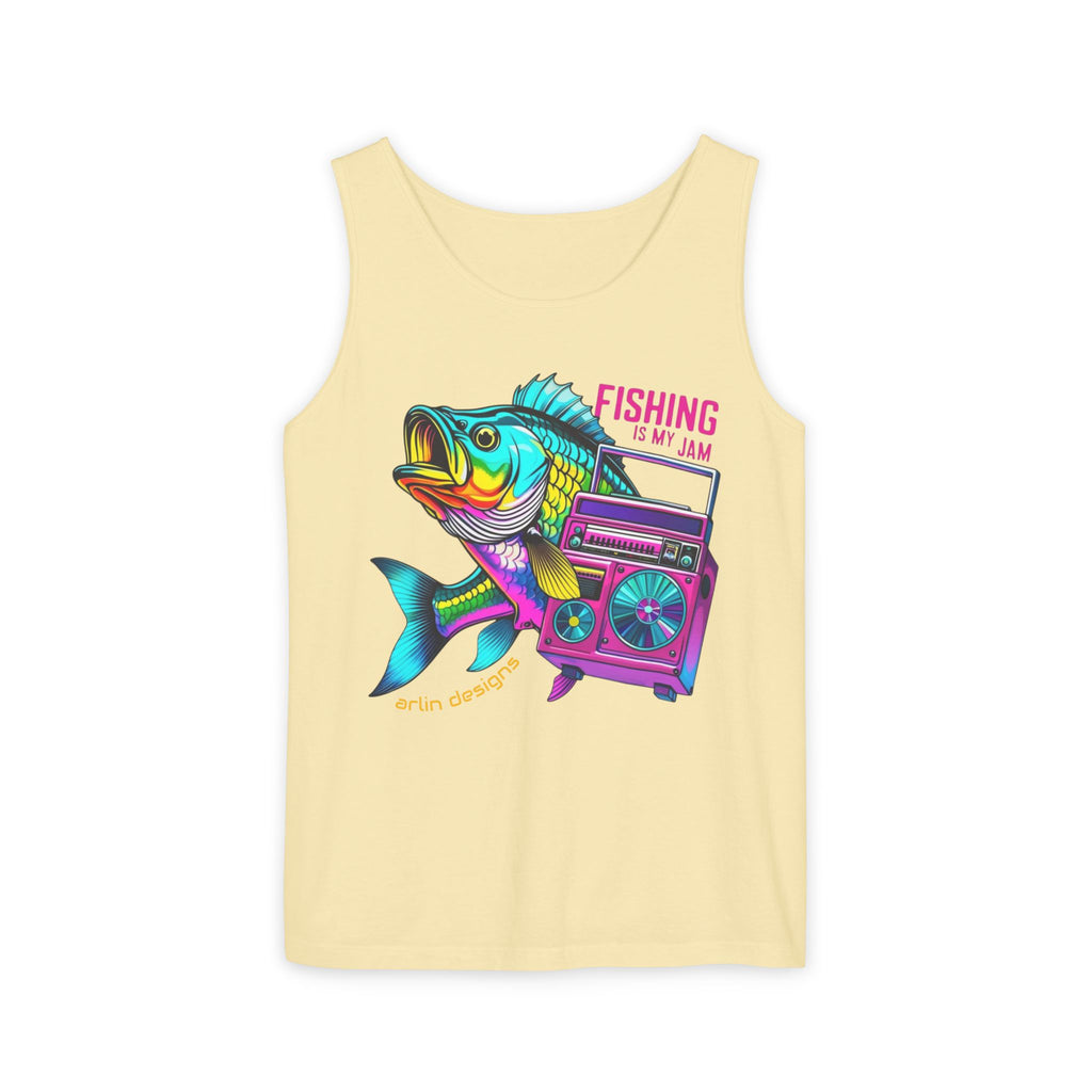 Fishing Slogan Tank Top — Beach Day Graphic Tee for Anglers