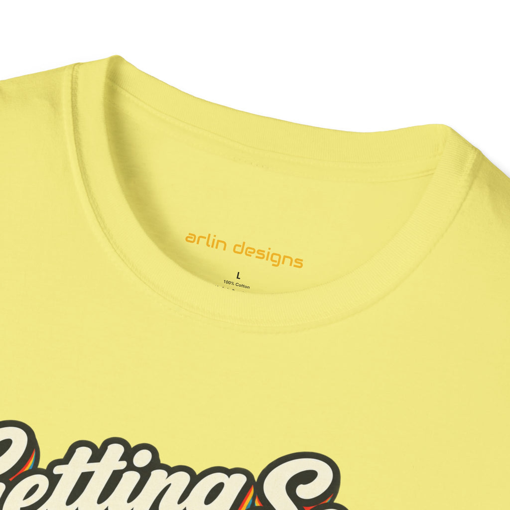 Fishing T-Shirt — "Getting Some BASS Today" Retro Bass Graphic