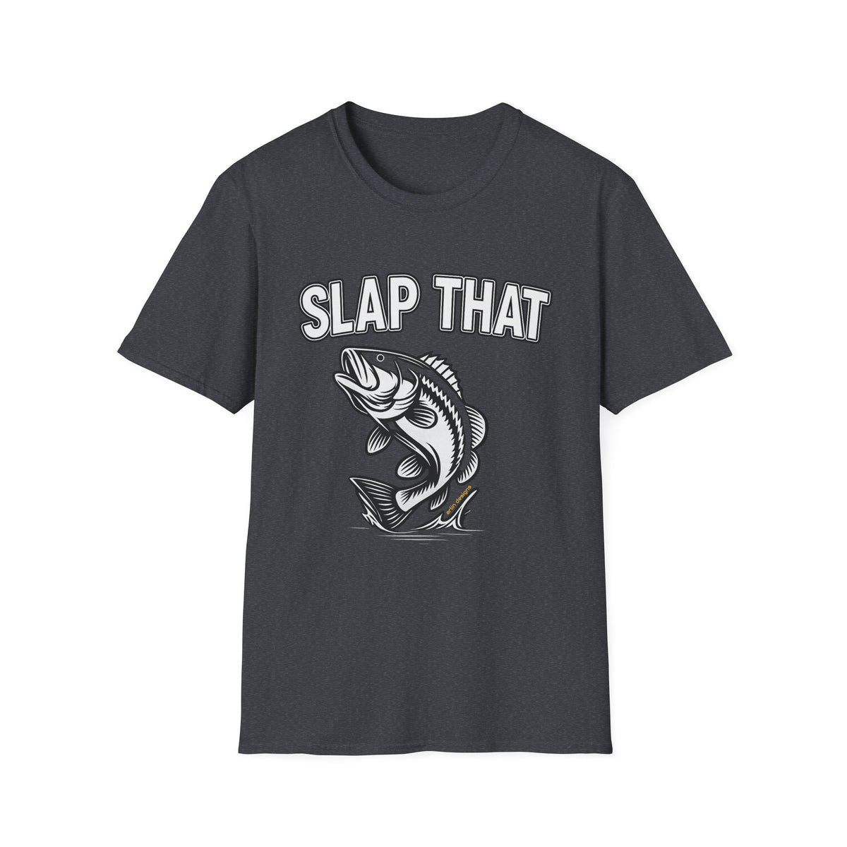 Slap That Bass T-Shirt — Funny Fishing Graphic Tee