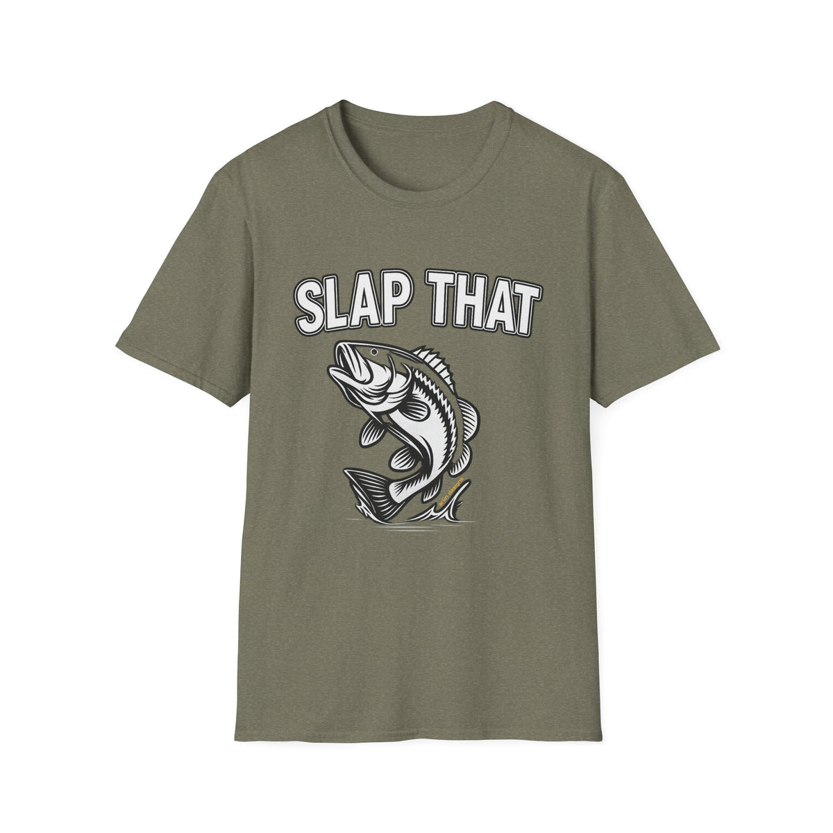 Slap That Bass T-Shirt — Funny Fishing Graphic Tee