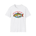 "Just Sitting on the Perch" Fishing T-Shirt — Funny Fish Graphic Tee