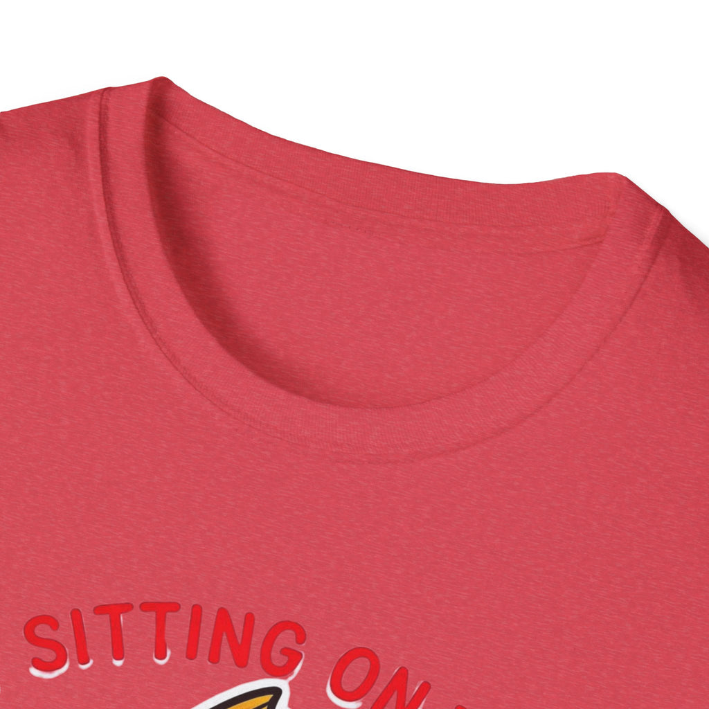 "Just Sitting on the Perch" Fishing T-Shirt — Funny Fish Graphic Tee