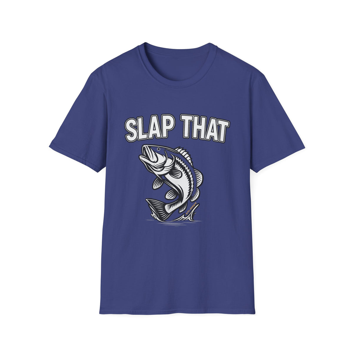 Slap That Bass T-Shirt — Funny Fishing Graphic Tee