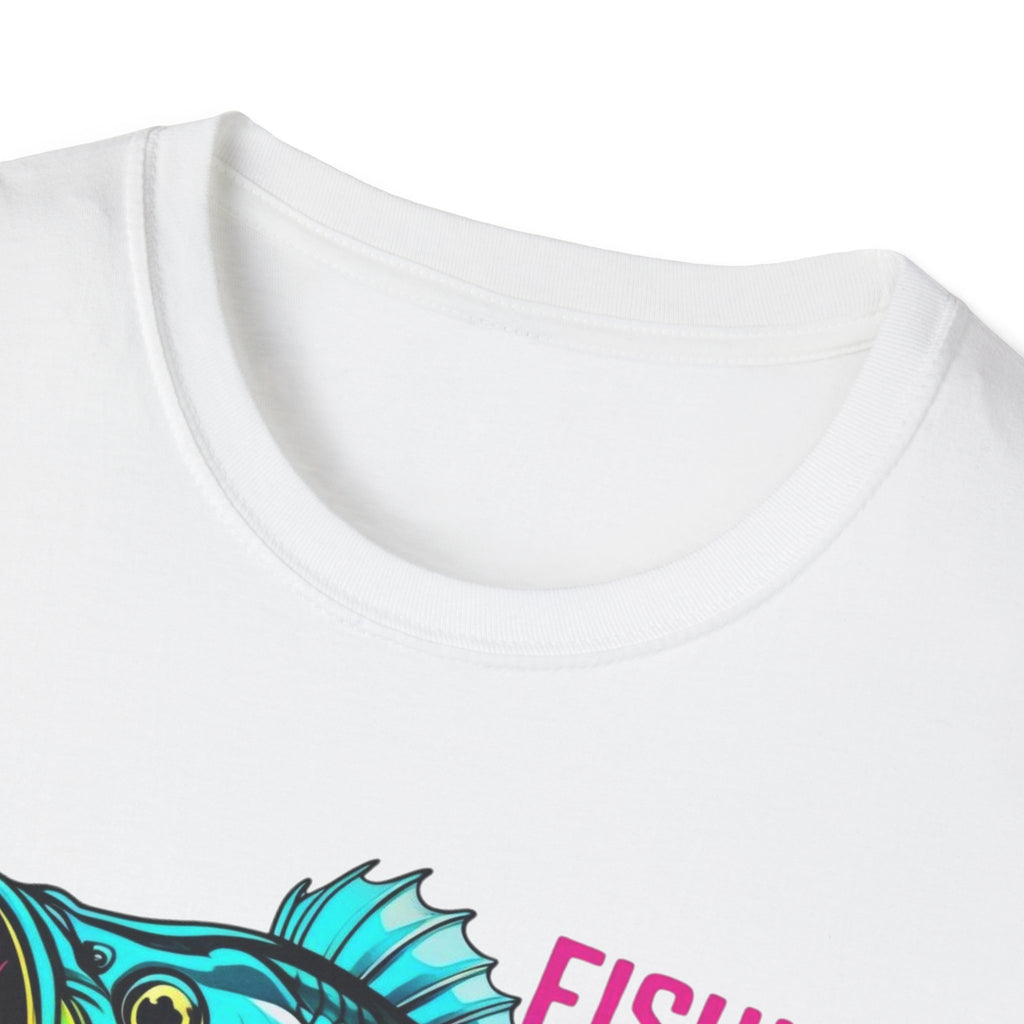 Fishing Is My Jam T-Shirt — Retro Fish & Boombox Graphic Tee