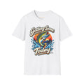 Fishing T-Shirt — "Getting Some BASS Today" Retro Bass Graphic