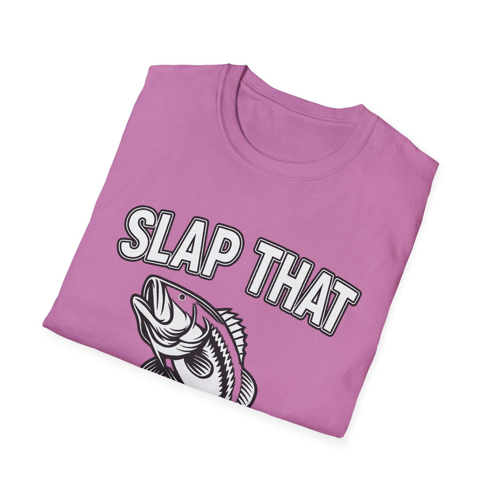 Slap That Bass T-Shirt — Funny Fishing Graphic Tee