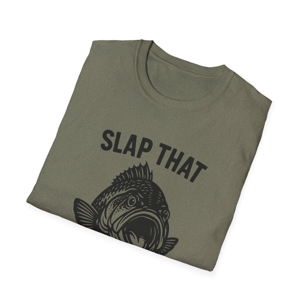 Slap That Fish T-Shirt — Funny Fishing Tee for Anglers