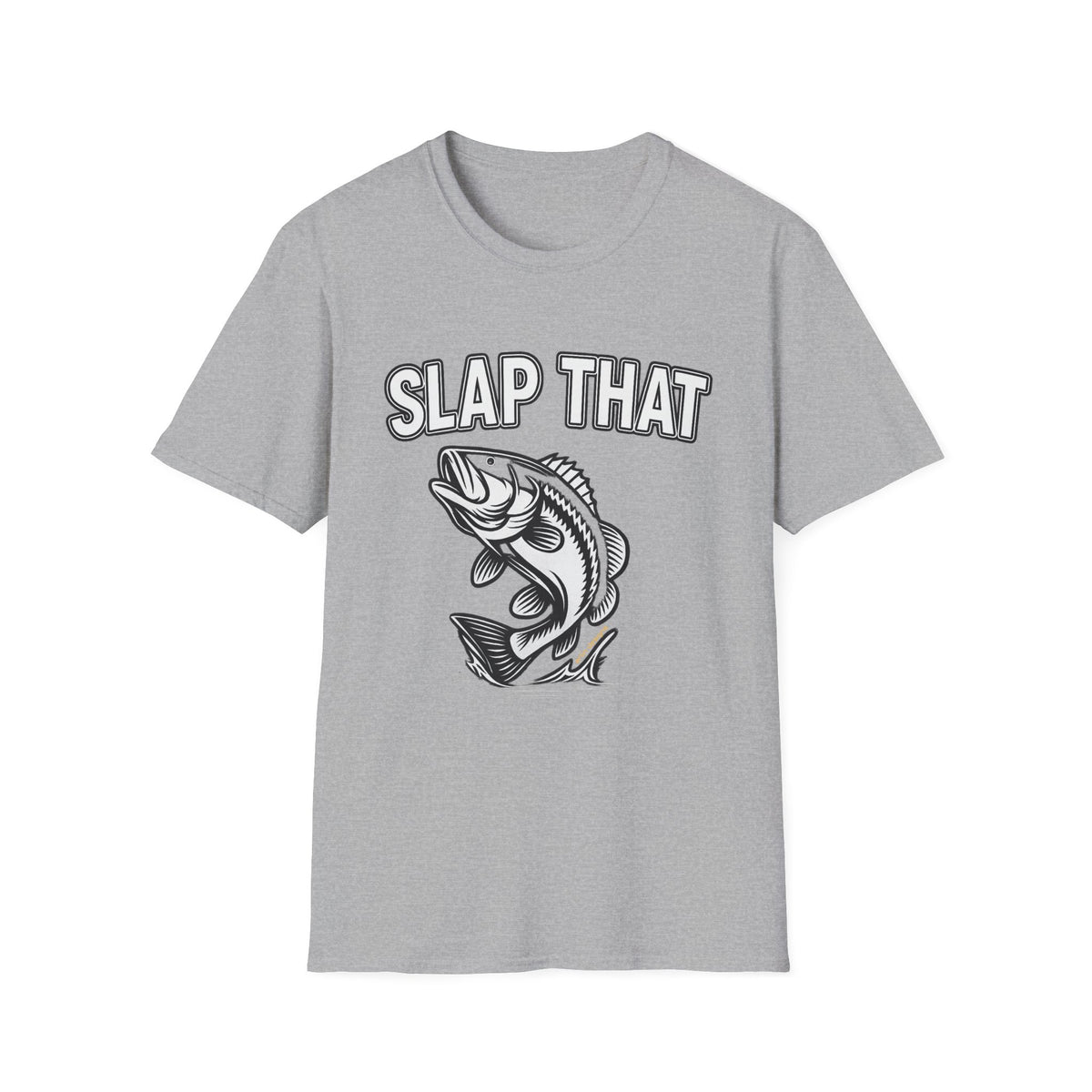 Slap That Bass T-Shirt — Funny Fishing Graphic Tee
