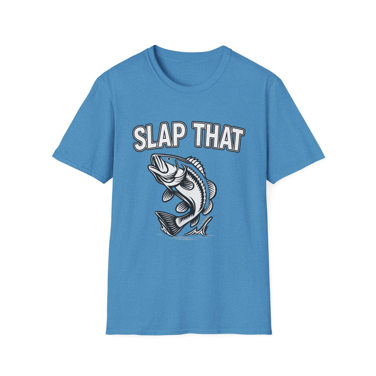 Slap That Bass T-Shirt — Funny Fishing Graphic Tee