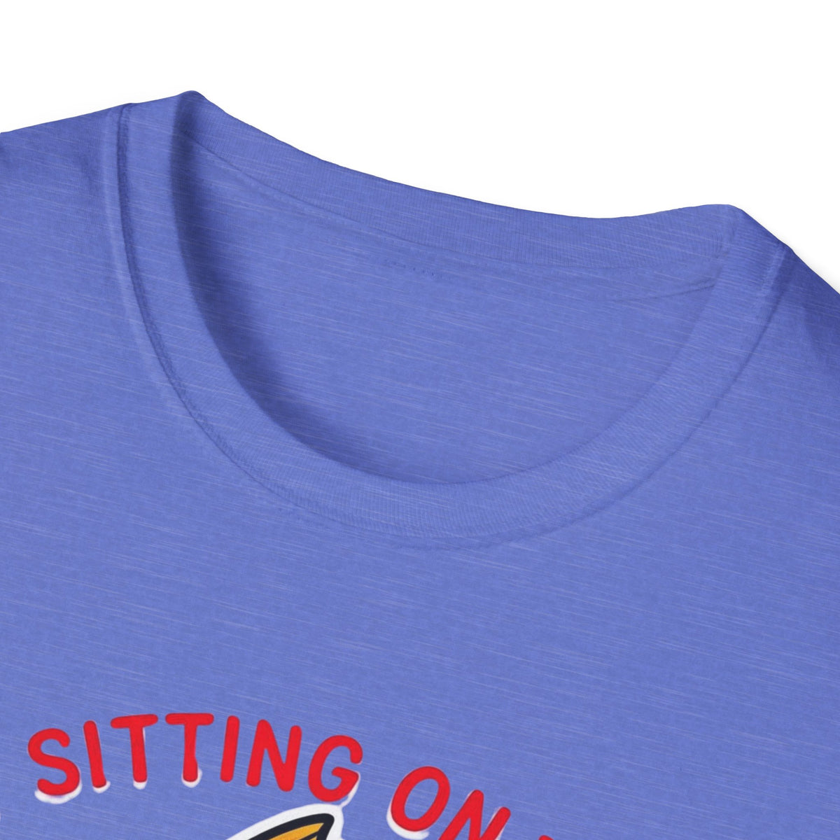"Just Sitting on the Perch" Fishing T-Shirt — Funny Fish Graphic Tee