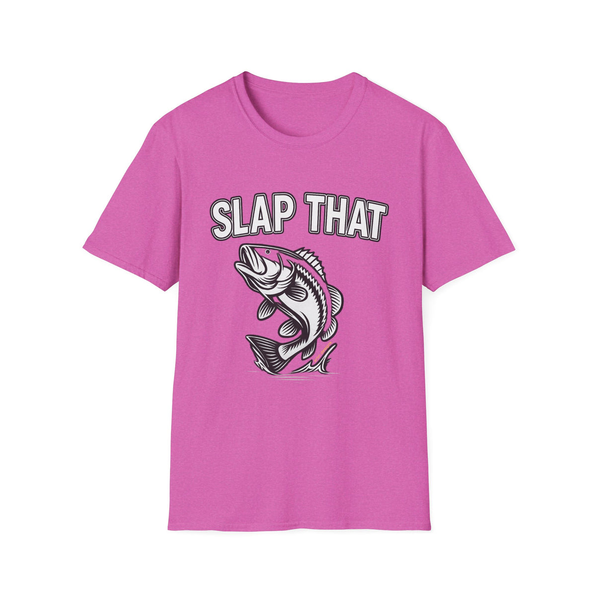 Slap That Bass T-Shirt — Funny Fishing Graphic Tee