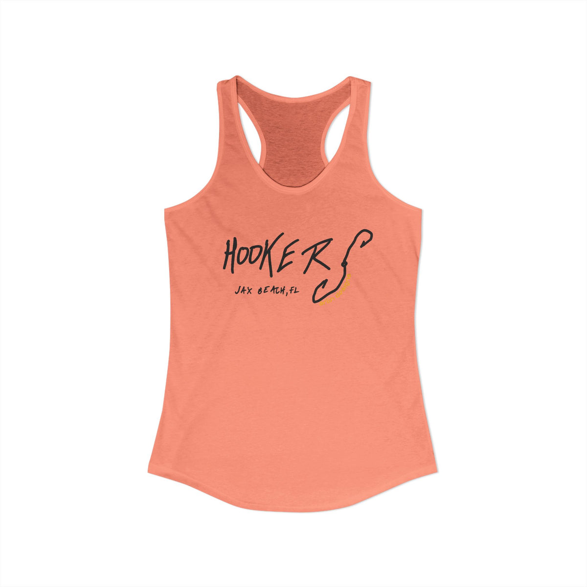 "Hookers" Women's Racerback Tank Top — Funny Fishing Tank for Women