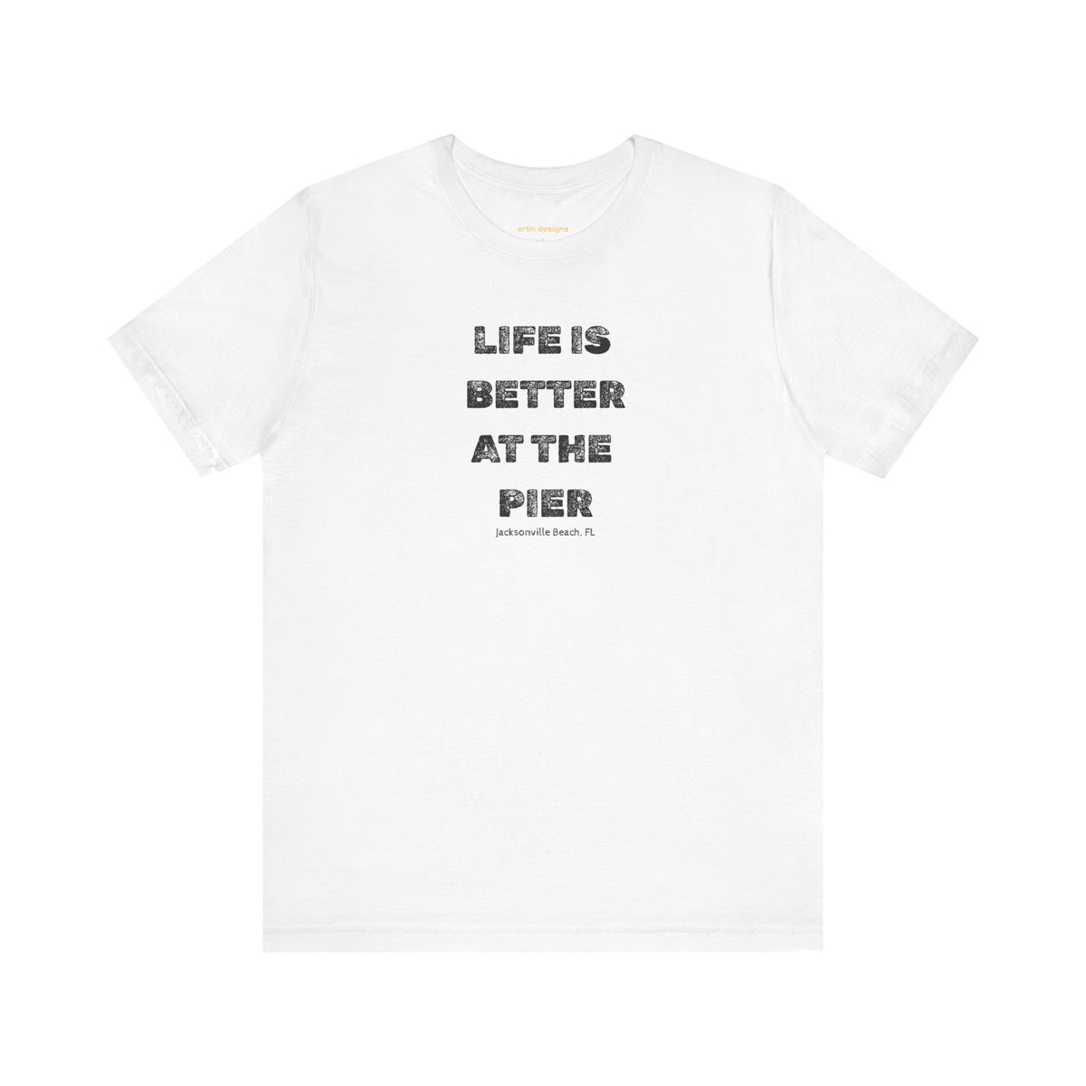 Life Is Better At The Pier Tee — Beach & Fishing Graphic T-Shirt