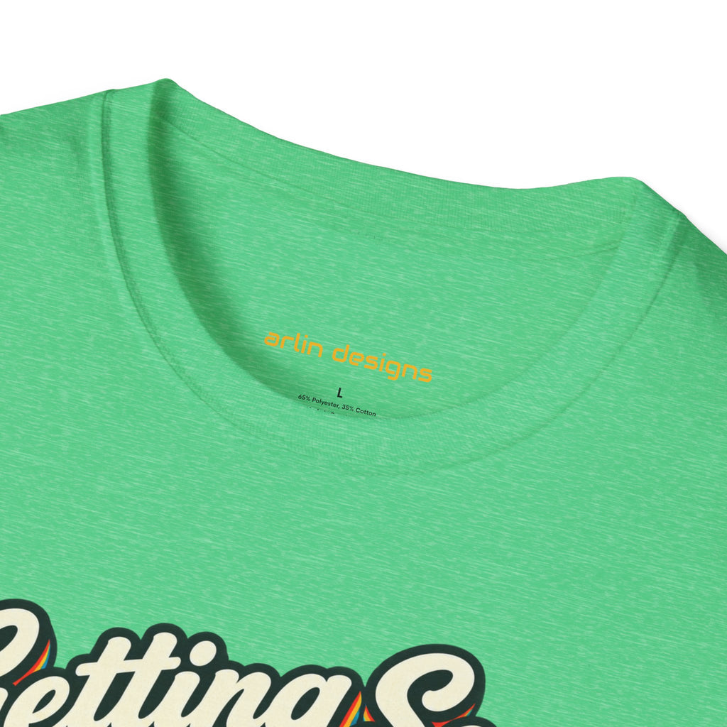 Fishing T-Shirt — "Getting Some BASS Today" Retro Bass Graphic