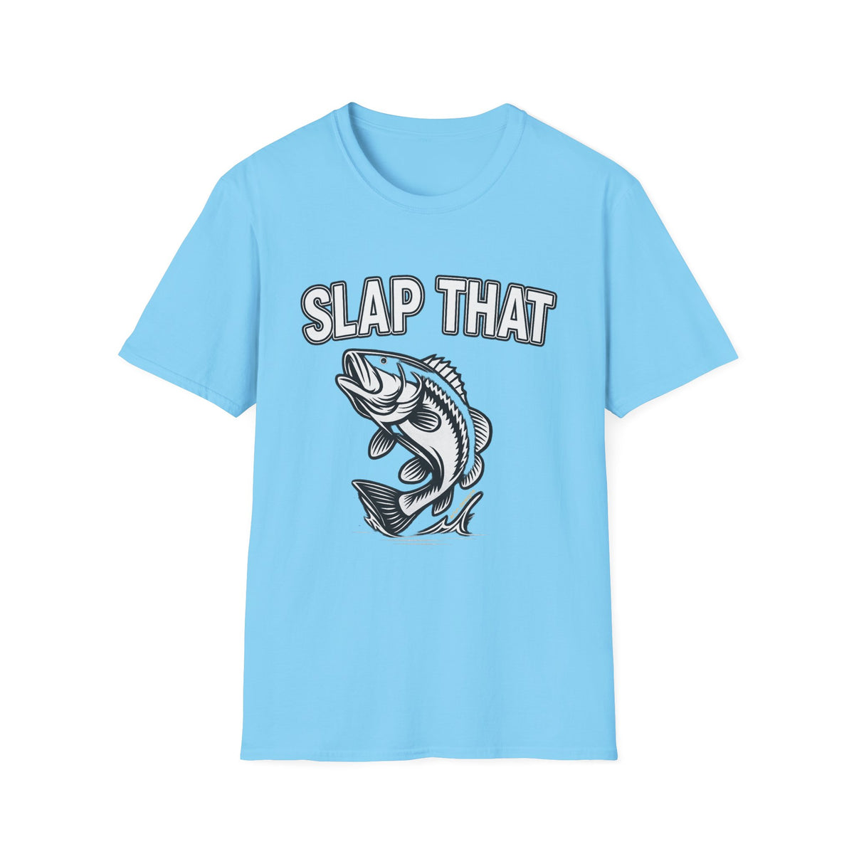 Slap That Bass T-Shirt — Funny Fishing Graphic Tee