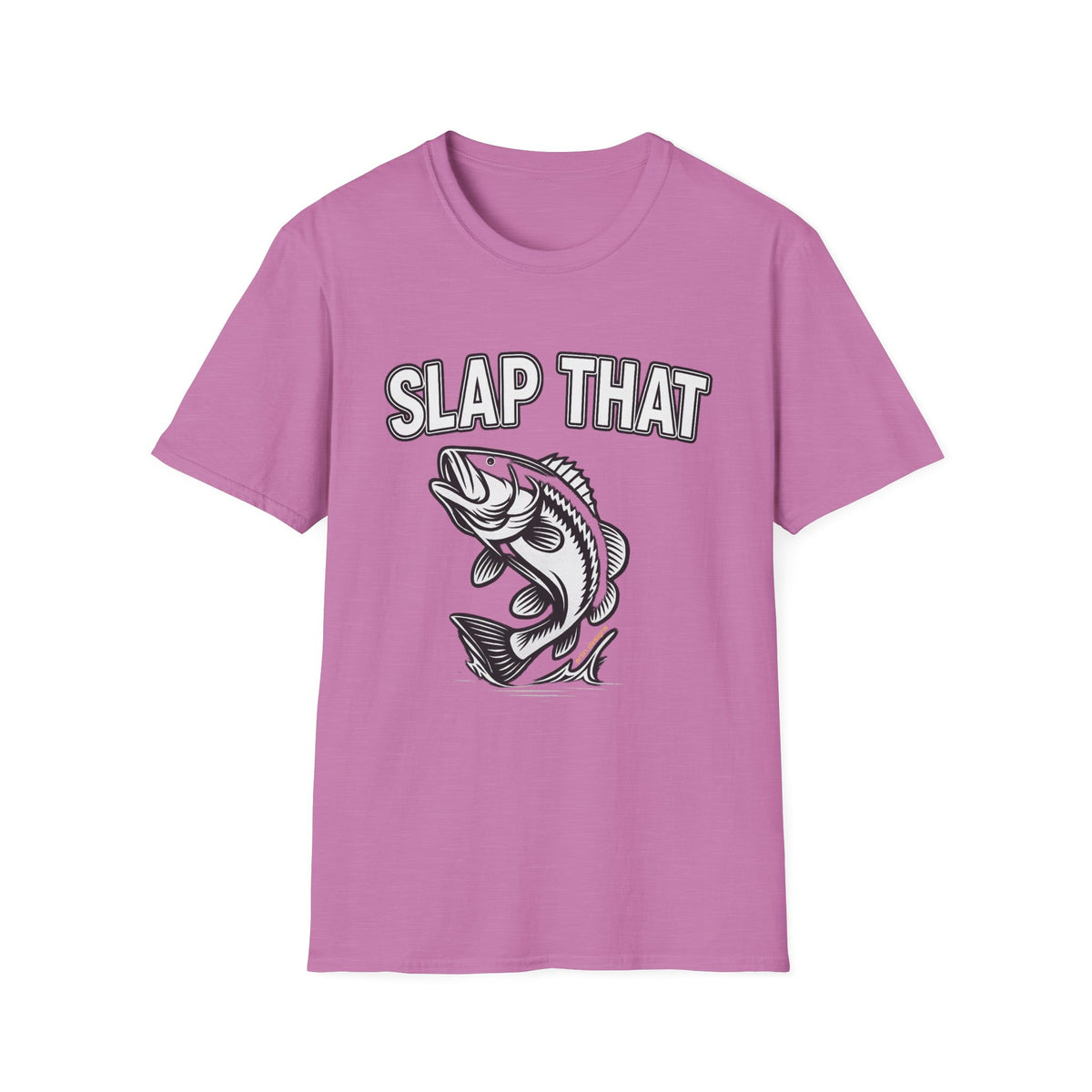 Slap That Bass T-Shirt — Funny Fishing Graphic Tee