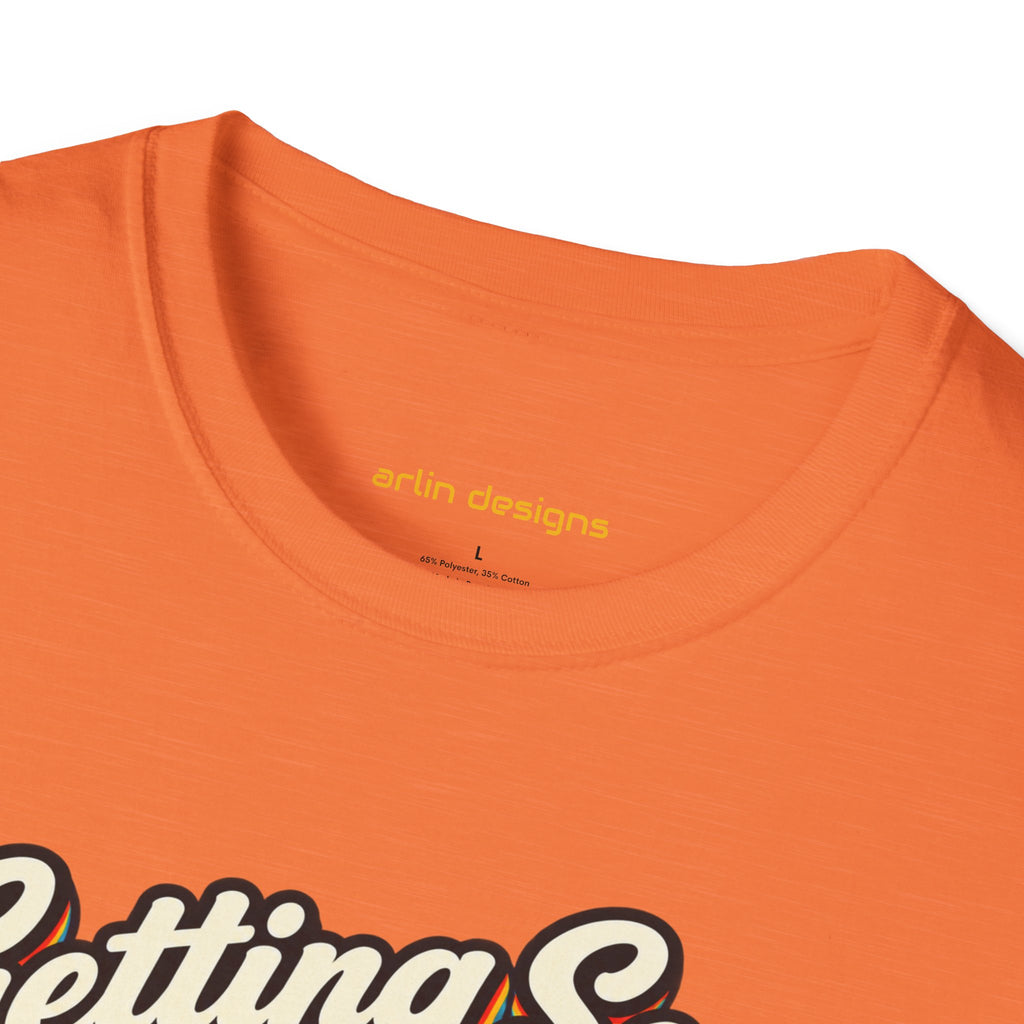 Fishing T-Shirt — "Getting Some BASS Today" Retro Bass Graphic
