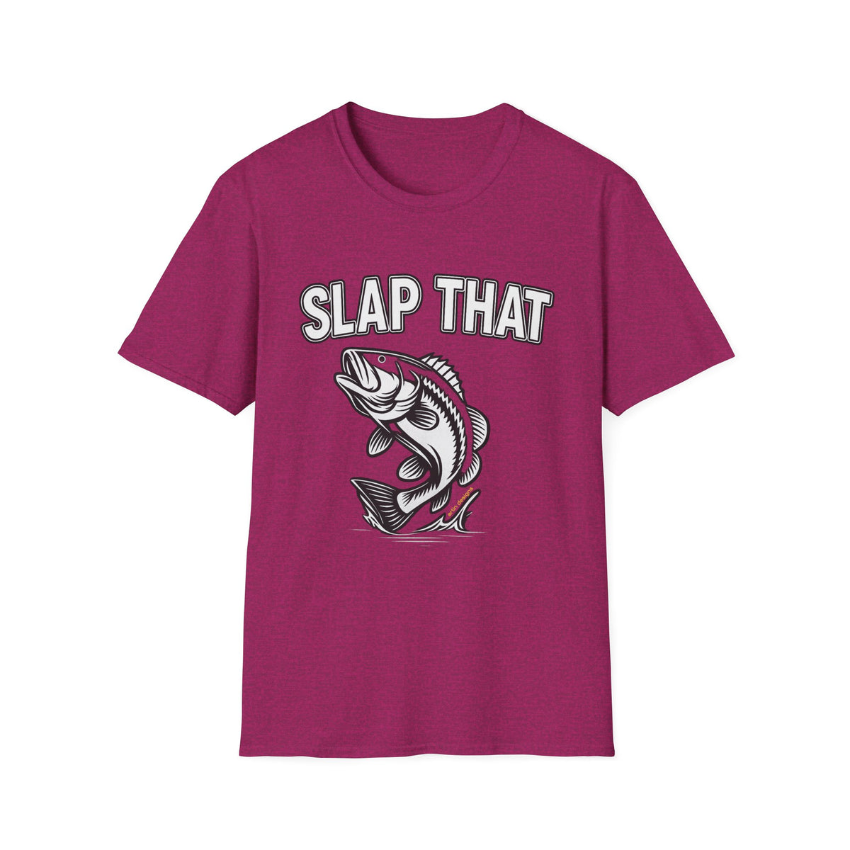 Slap That Bass T-Shirt — Funny Fishing Graphic Tee